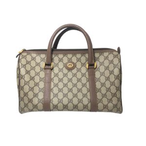 Gucci オールドグッチ GGキャンバス ボストンバック